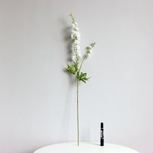 Load image into Gallery viewer, Delphinium with Spray Artificial Silk Flowers 76cm Stem DELPHINIUM004-005
