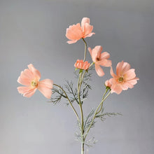 Load image into Gallery viewer, Cosmos Flower Artificial Silk 60cm 15 Colour Selections COSMO001-022
