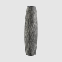 Load image into Gallery viewer, Vase Gray Pattern Tall Ceramic VASE015
