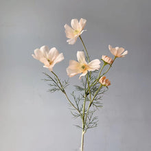 Load image into Gallery viewer, Cosmos Flower Artificial Silk 60cm 15 Colour Selections COSMO001-022
