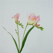 Load image into Gallery viewer, Freesia Artificial Silk Flower 70cm Pink FREESIA002
