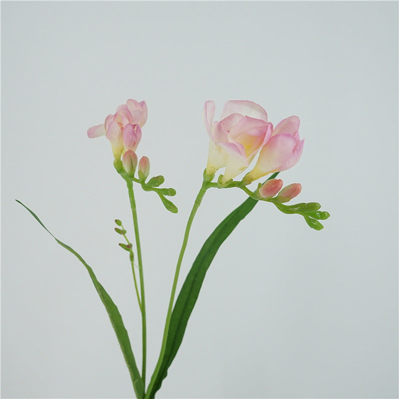 Freesia Artificial Silk Flower 70cm Pink FREESIA002