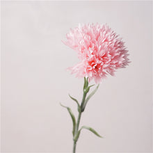 Load image into Gallery viewer, Carnation Real Touch Single Artificial Flower Pink 50cm Stem CARNATION01
