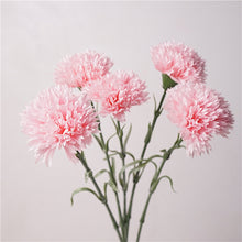 Load image into Gallery viewer, Carnation Real Touch Single Artificial Flower Pink 50cm Stem CARNATION01
