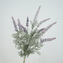 Load image into Gallery viewer, Lavender Artificial Silk Flowers Purple LAVENDERBUNCH001
