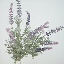 Load image into Gallery viewer, Lavender Artificial Silk Flowers Purple LAVENDERBUNCH001
