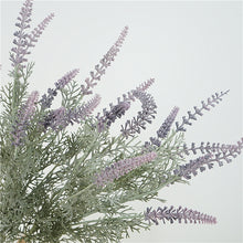 Load image into Gallery viewer, Lavender Artificial Silk Flowers Purple LAVENDERBUNCH001
