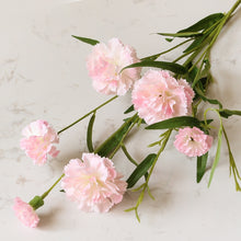 Load image into Gallery viewer, Carnation Artificial Silk Flowers Spray Stem 70cm CARNATION001-006
