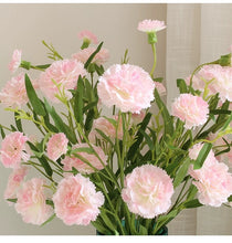 Load image into Gallery viewer, Carnation Artificial Silk Flowers Spray Stem 70cm CARNATION001-006
