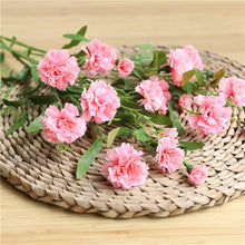 Load image into Gallery viewer, Carnation Artificial Silk Flowers Spray Stem 70cm CARNATION001-006
