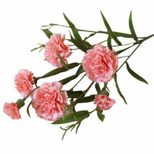 Load image into Gallery viewer, Carnation Artificial Silk Flowers Spray Stem 70cm CARNATION001-006
