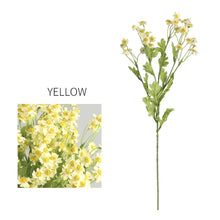 Load image into Gallery viewer, Daisy Chamomile Artificial Silk Flower 54cm Stem Yellow DAISY013
