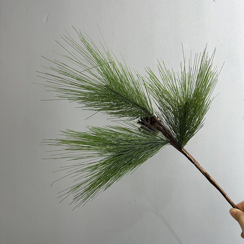 Pine Needles With Pine Cone Artificial Greenery Green 58cm PINEBRANCH004