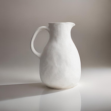 Load image into Gallery viewer, Vase Cream White Ceramic Jug VASE018
