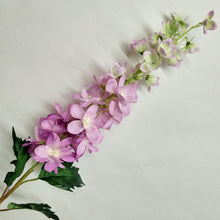 Load image into Gallery viewer, Delphinium Artificial Silk Flower Full Flower Single 87cm Stem DEIPHINIUM0004
