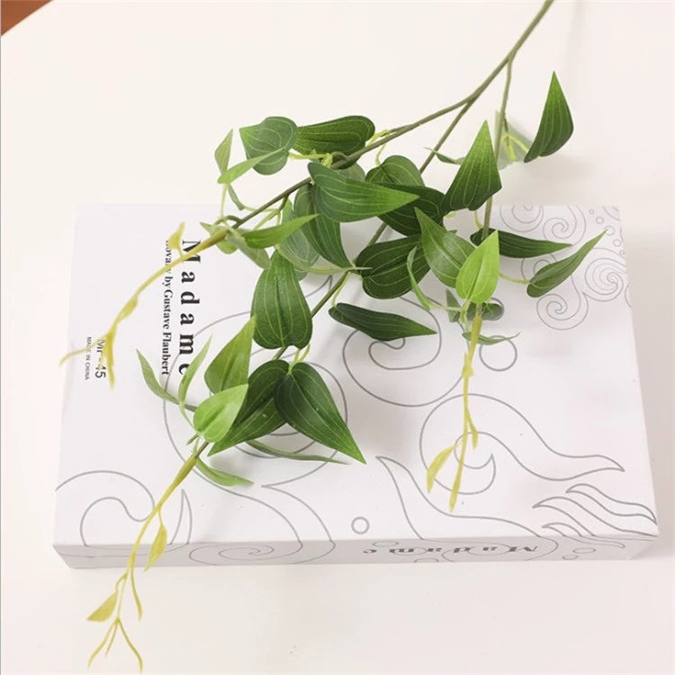 Clematis Leaf Artificial Silk Greenery 60cm CLEMATIS002