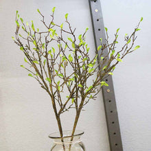 Load image into Gallery viewer, Branch With Sprout Artificial Silk Flowers Leaves 75cm Stem BRANCH002
