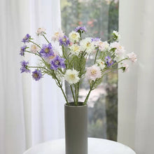 Load image into Gallery viewer, Cornflower 5 Heads Artificial Silk Flower 55cm Stem CORNFLOWER001-004
