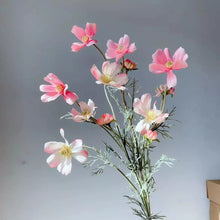 Load image into Gallery viewer, Cosmos Flower Artificial Silk 60cm 15 Colour Selections COSMO001-022
