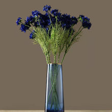 Load image into Gallery viewer, Cornflower 5 Heads Artificial Silk Flower 55cm Stem CORNFLOWER001-004
