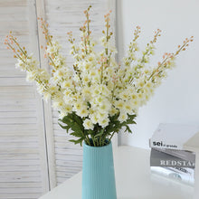 Load image into Gallery viewer, Delphinium with Spray Artificial Silk Flowers 76cm Stem DELPHINIUM004-005
