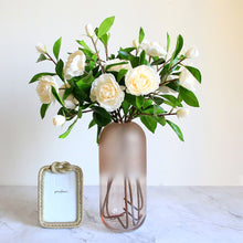 Load image into Gallery viewer, Gardenia Artificial Silk Flower 61cm Stem Cream GARDENIA0002
