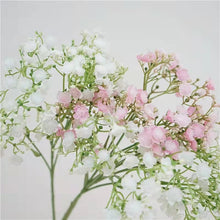 Load image into Gallery viewer, Gypsophila Baby Breath Artificial Silk Flower Stem Pink GYPSOPHILA002
