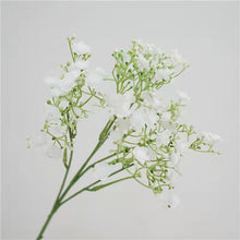 Load image into Gallery viewer, Gypsophila Baby Breath Artificial Silk Flower Stem White GYPSOPHILA001
