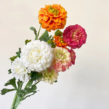 Load image into Gallery viewer, Calendula Artificial Silk Flower 60cm Stem CALENDULA001-004
