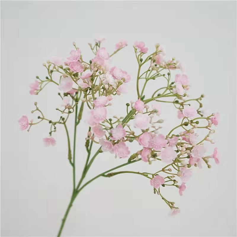 Gypsophila Baby Breath Artificial Silk Flower Stem Pink GYPSOPHILA002