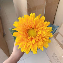 Load image into Gallery viewer, Gerbera Artificial Silk Flower Stem Orange GERBERA002
