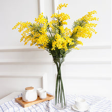 Load image into Gallery viewer, Acacia Artificial Silk Flower Stem Yellow ACACIA001
