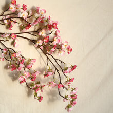 Load image into Gallery viewer, Cherry Blossom Artificial Silk Flower 97cm Stem Pink CHERRY0003
