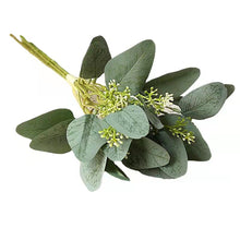 Load image into Gallery viewer, Eucalyptus Artificial Silk Greenery 37cm Bunch EUCALYPTUS010
