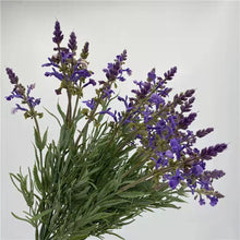 Load image into Gallery viewer, Lavender Artificial Silk Flower 39cm Stem LAVENDER002
