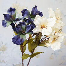 Load image into Gallery viewer, Alstroemeria Artificial Silk Flower Blue ALSTR002
