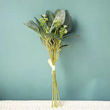 Load image into Gallery viewer, Eucalyptus Artificial Silk Greenery 37cm Bunch EUCALYPTUS010
