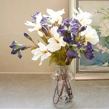 Load image into Gallery viewer, Alstroemeria Artificial Silk Flower Blue ALSTR002
