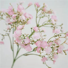 Load image into Gallery viewer, Gypsophila Baby Breath Artificial Silk Flower Stem Pink GYPSOPHILA002
