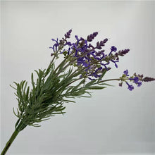 Load image into Gallery viewer, Lavender Artificial Silk Flower 39cm Stem LAVENDER002
