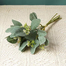 Load image into Gallery viewer, Eucalyptus Artificial Silk Greenery 37cm Bunch EUCALYPTUS010
