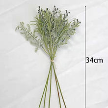 Load image into Gallery viewer, Fern Artificial Greenery Small Bunch 34cm FERN004
