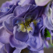 Load image into Gallery viewer, Delphinium Real Touch Artificial Silk Flower Stem Purplish Blue DELPHINIUM002
