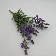 Load image into Gallery viewer, Lavender Artificial Silk Flower 39cm Stem LAVENDER002
