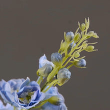 Load image into Gallery viewer, Delphinium Artificial Silk Flower 87cm Stem Purple DELPHINIUM0005
