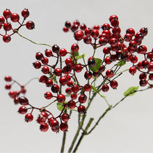 Load image into Gallery viewer, Berry Artificial Silk Flower 42cm Red BERRY004
