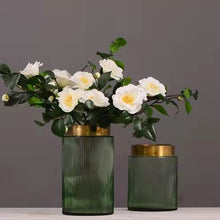 Load image into Gallery viewer, Camellia Artificial Silk Flowers 58cm Stem White CAMELLIA001
