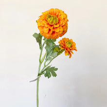 Load image into Gallery viewer, Calendula Artificial Silk Flower 60cm Stem CALENDULA001-004
