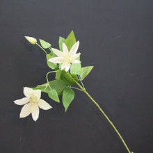 Load image into Gallery viewer, Clematis 70cm Artificial Silk Flowers Stem CLEMATIS001-004
