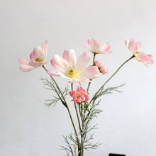 Load image into Gallery viewer, Cosmos Flower Artificial Silk 60cm 15 Colour Selections COSMO001-022
